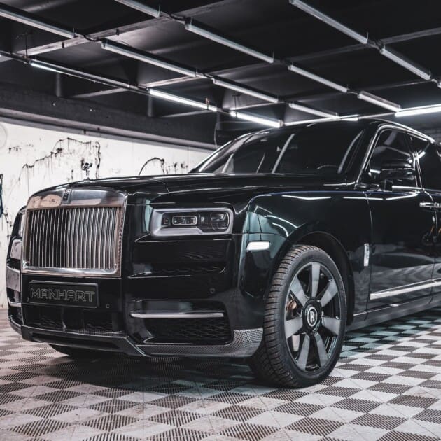 Carbon Front Spoiler for Rolls-Royce Cullinan