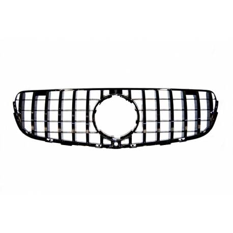 Mercedes GLC X253 2015-2019 GT Style Glossy Black Front Grill