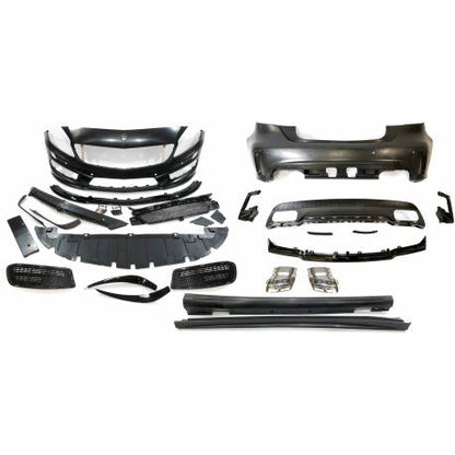 Mercedes W176 A45 Body Kit 2012-2015 AMG Look (with Sensor)
