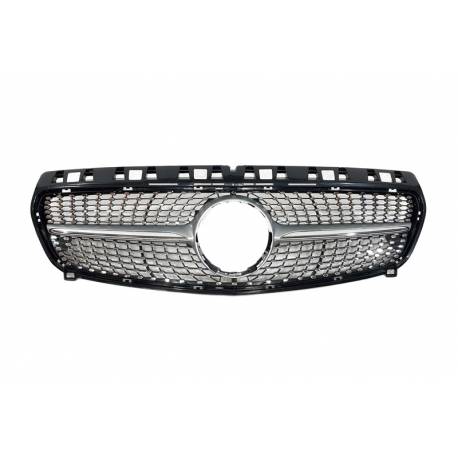 Front Grill Mercedes W176 2012-2015 Diamond Look