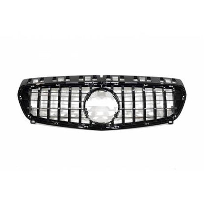 Front Grill Mercedes W176 2012-2015 GT Look Gloss Black