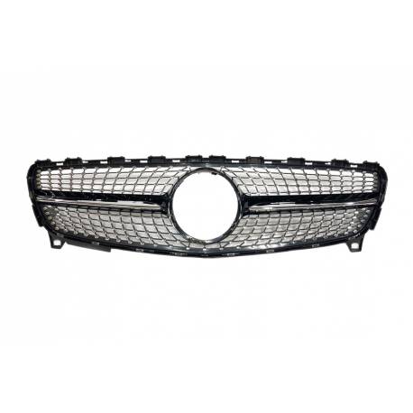 Front Grill Mercedes W176 2016-2018 Diamond Look