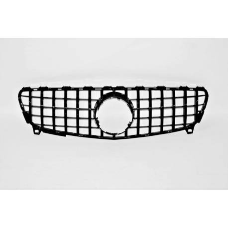 Front Grill Mercedes W176 2016-2018 GT Look Gloss Black
