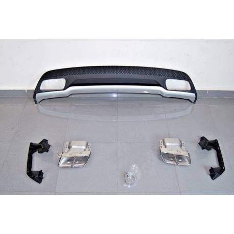 Rear Diffuser Mercedes W176 2012-2018 A45 Look ABS