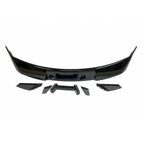 Upper Spoiler Ford Mustang 15-19 Look GT500 Glossy Black